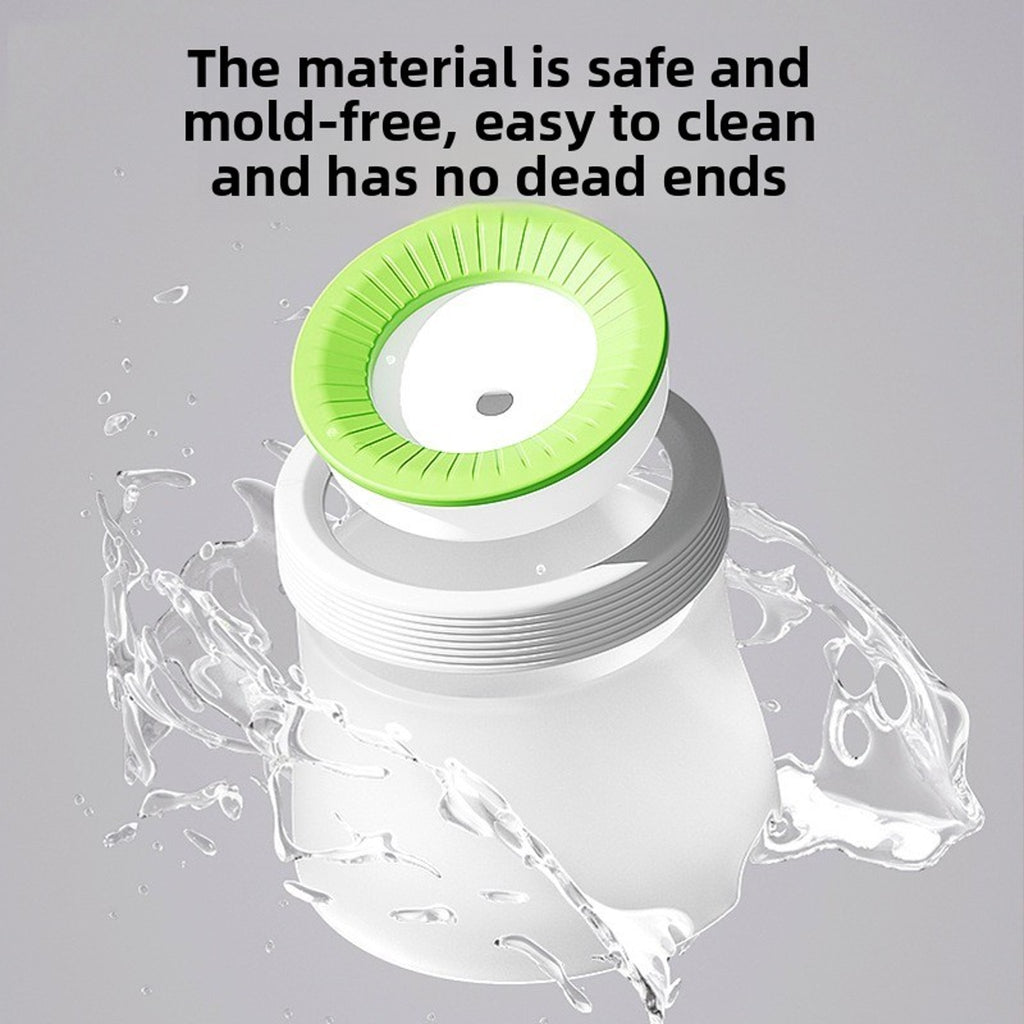 No-Spill Floating Water Bowl – BPA-Free Plastic Spill-Proof Pet Waterer for Cats & Small Dogs