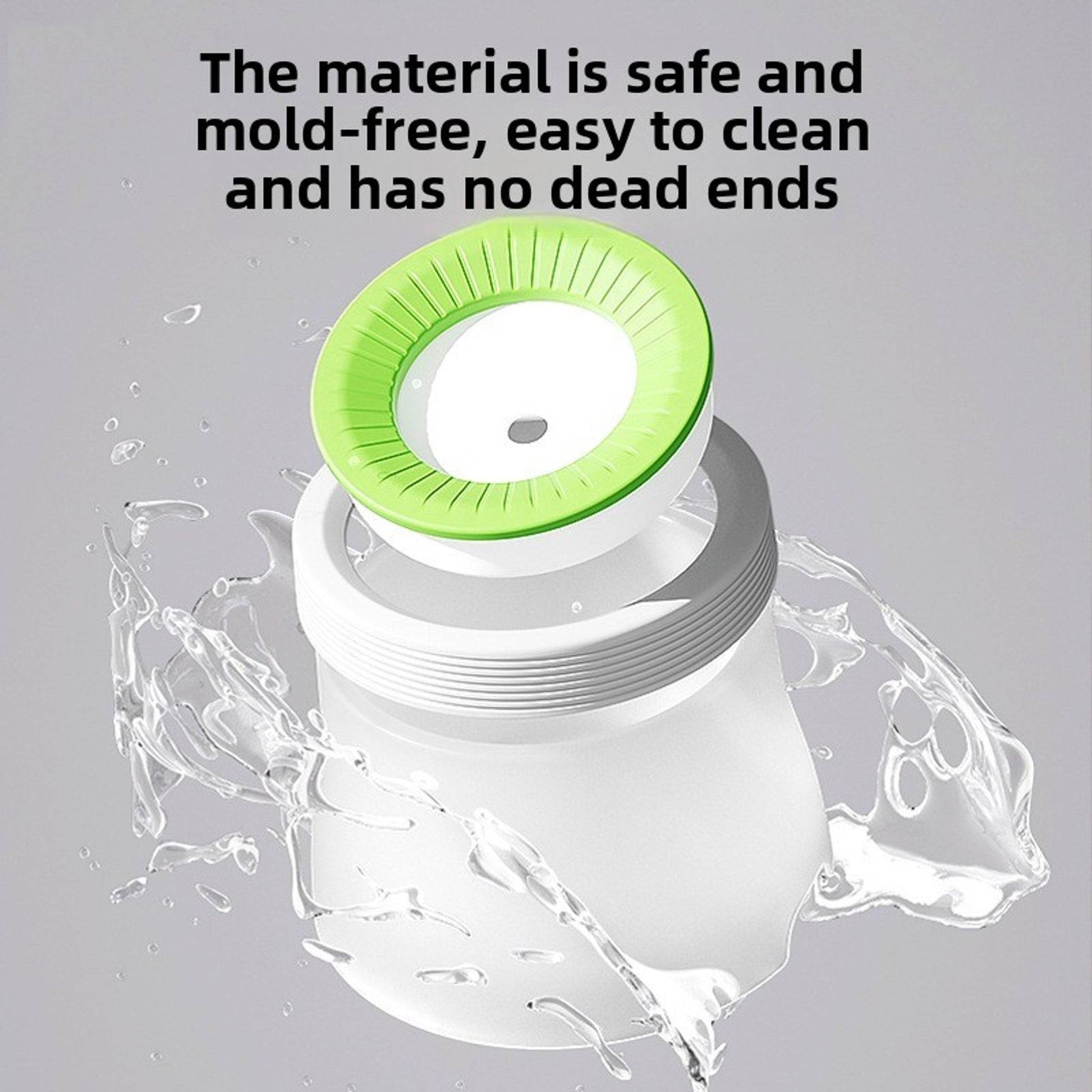 No-Spill Floating Water Bowl – BPA-Free Plastic Spill-Proof Pet Waterer for Cats & Small Dogs