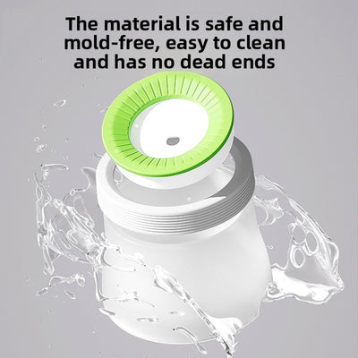 No-Spill Floating Water Bowl – BPA-Free Plastic Spill-Proof Pet Waterer for Cats & Small Dogs