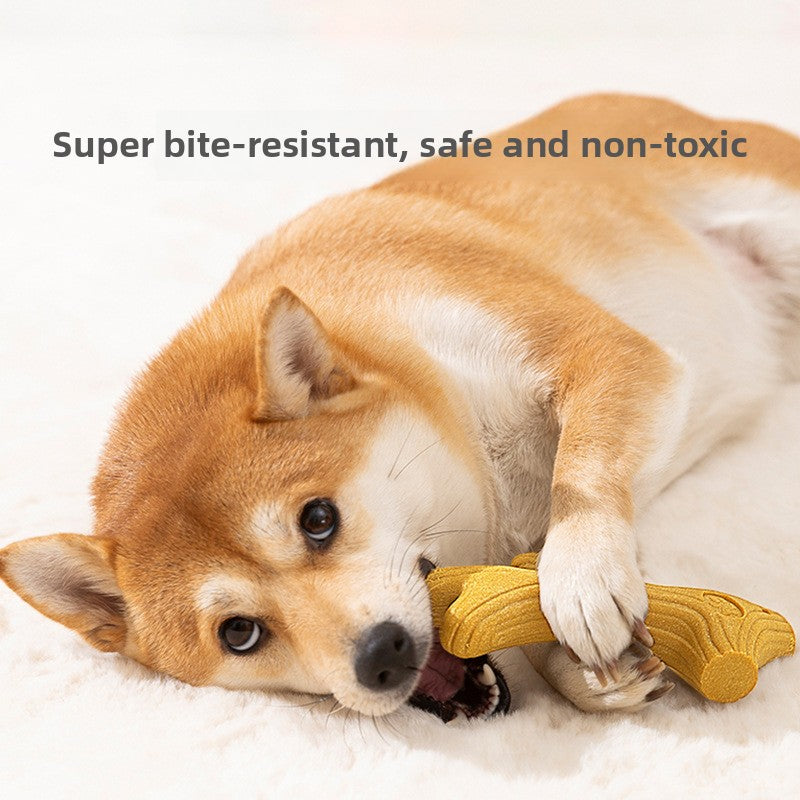 Durable Antler Chew Stick – Pine Wood Teething Toy for Small to Large Dogs