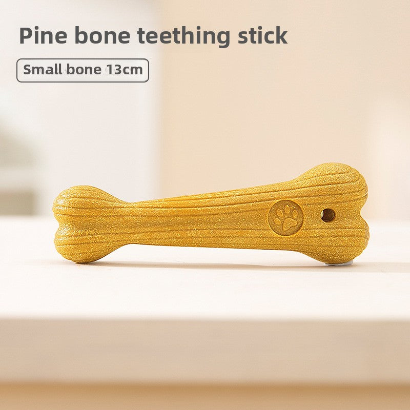 Durable Antler Chew Stick – Pine Wood Teething Toy for Small to Large Dogs
