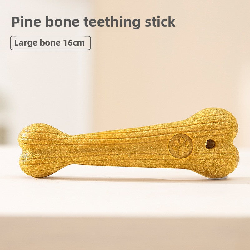 Durable Antler Chew Stick – Pine Wood Teething Toy for Small to Large Dogs