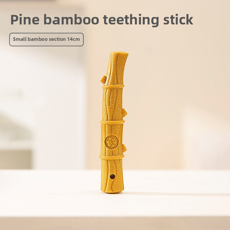 Durable Antler Chew Stick – Pine Wood Teething Toy for Small to Large Dogs