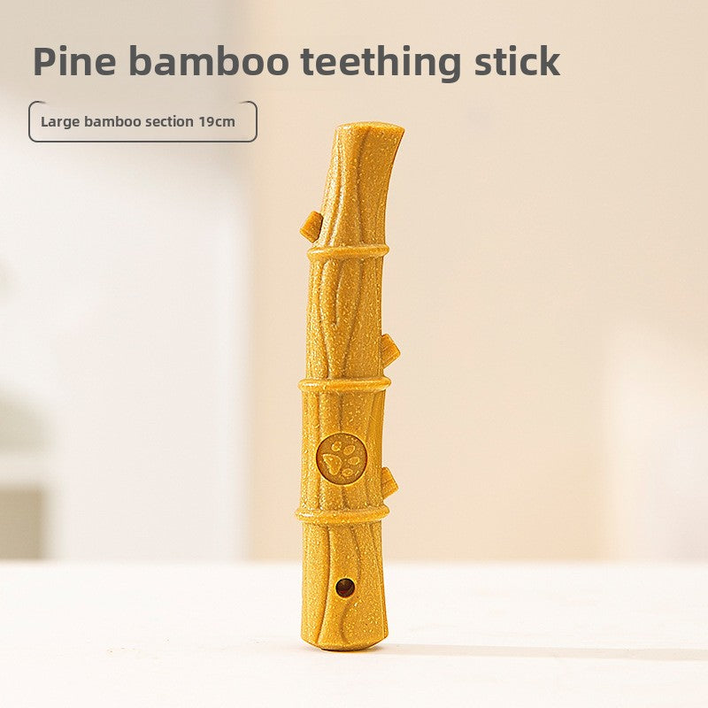 Durable Antler Chew Stick – Pine Wood Teething Toy for Small to Large Dogs