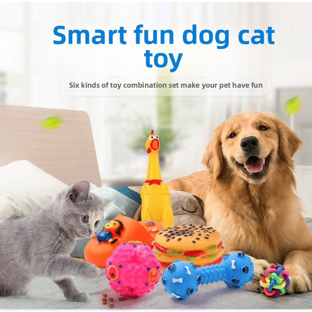 Squeaky Chicken Dog Toy – Durable Latex, Interactive Sound & Chew Toy for Dogs