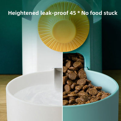 Auto-Refill Hanging Pet Feeder & Water Dispenser – BPA-Free Plastic, Dual Function, Dogs & Cats