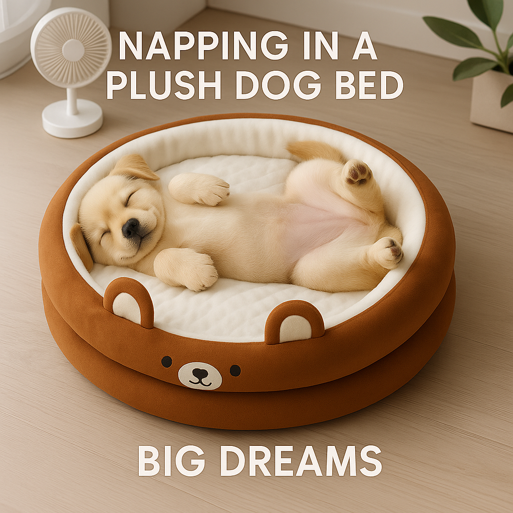 Dual‑Sided Pillow Bed – Plush Cotton, All‑Season Comfort for Cats & Small Dogs