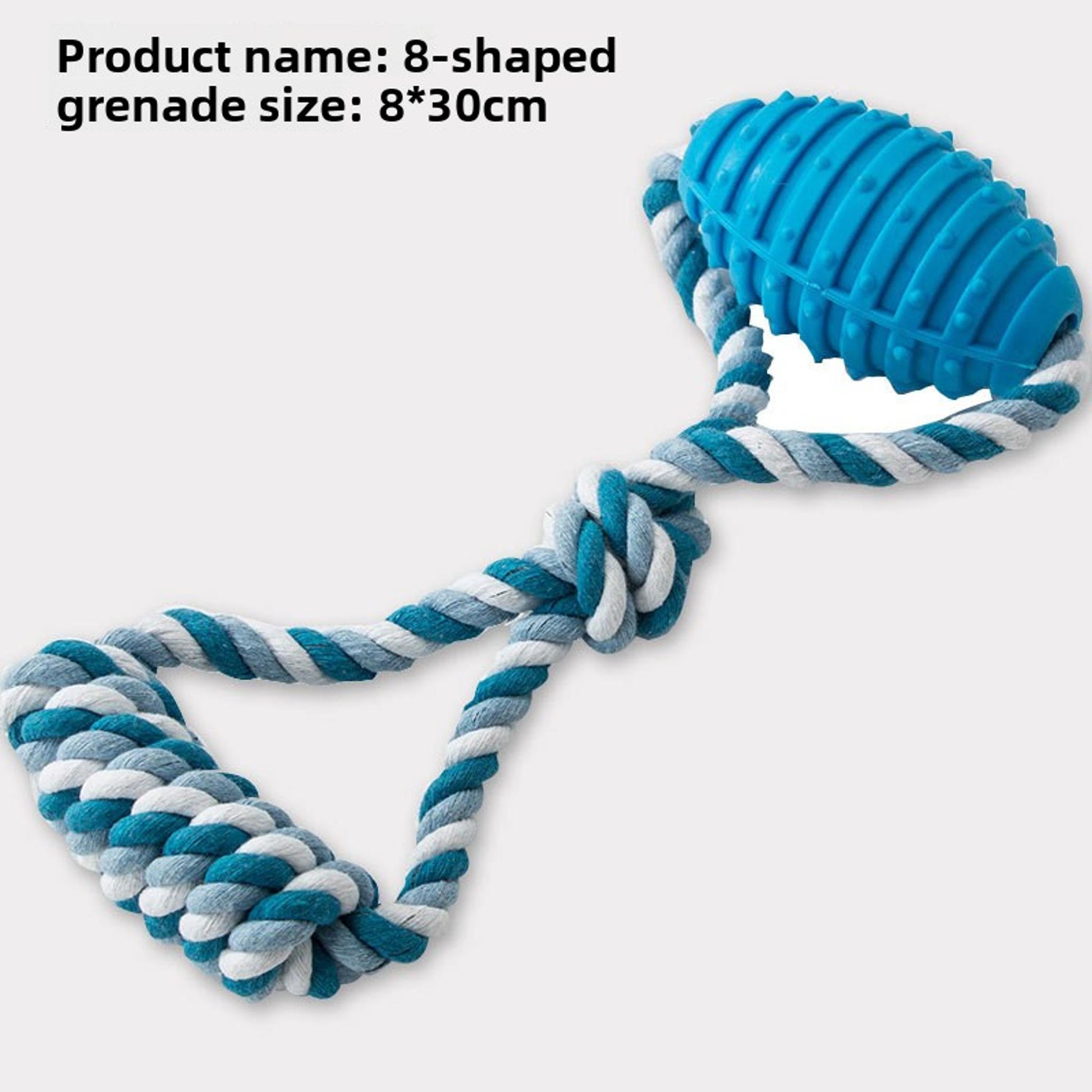 Interactive Tug & Chew Set – Cotton Rope, Teething & Entertainment for Small to Large Dogs