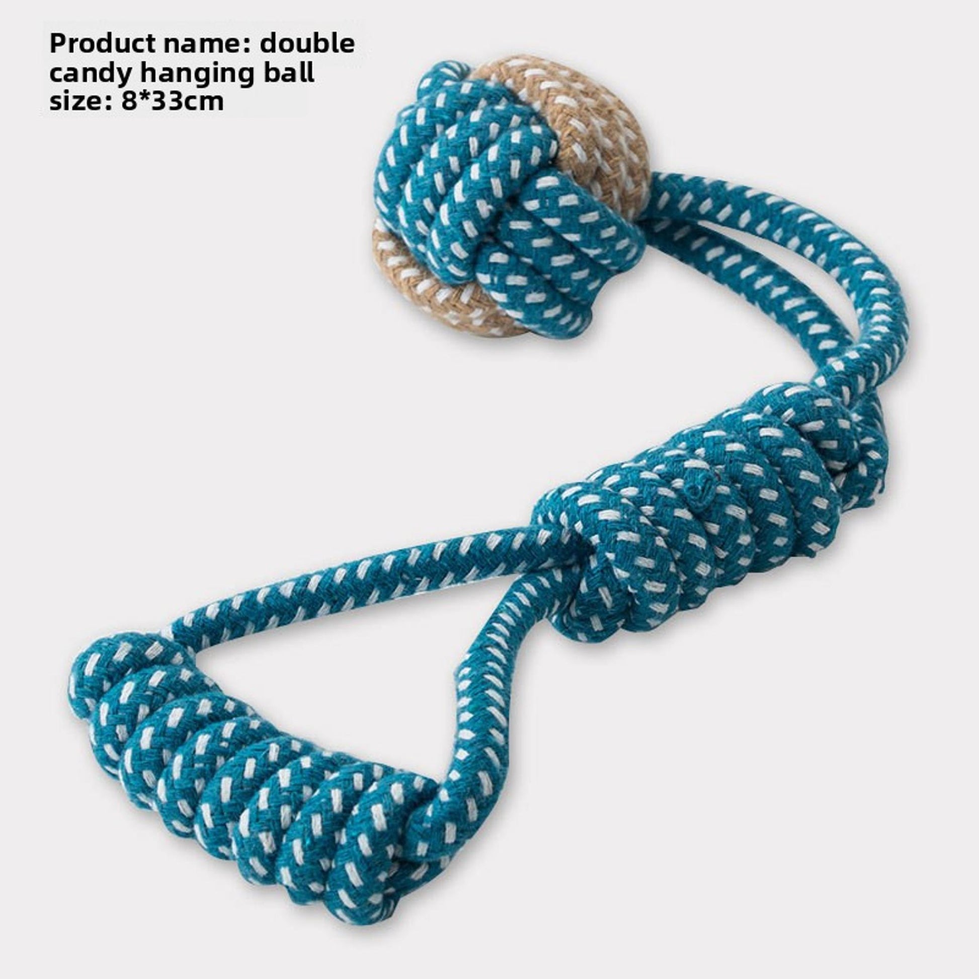 Interactive Tug & Chew Set – Cotton Rope, Teething & Entertainment for Small to Large Dogs