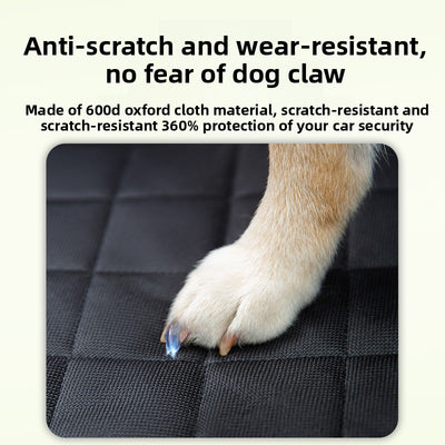 Waterproof Trunk Car Pet Mat – 600D Oxford Cloth, Anti-Scratch, Foldable Bed for Small to Large Dogs