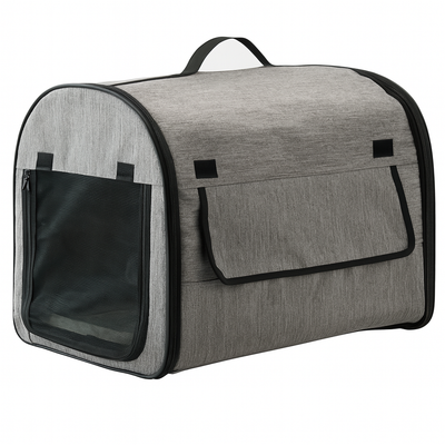 Foldable Breathable Pet House – Oxford Cloth, Mesh, Multi-Function Indoor/Outdoor Kennel for Medium & Large Dogs