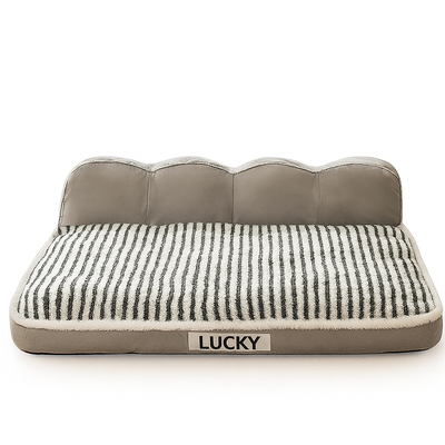 Cozy Pillow Pet Bed – Cotton Plush, Open‑Style Warm Mattress for Dogs & Cats