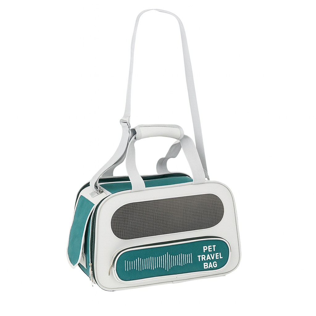 Breathable Oxford Cloth Pet Travel Bag – Large Capacity, Foldable Carrier for Cats & Small Dogs