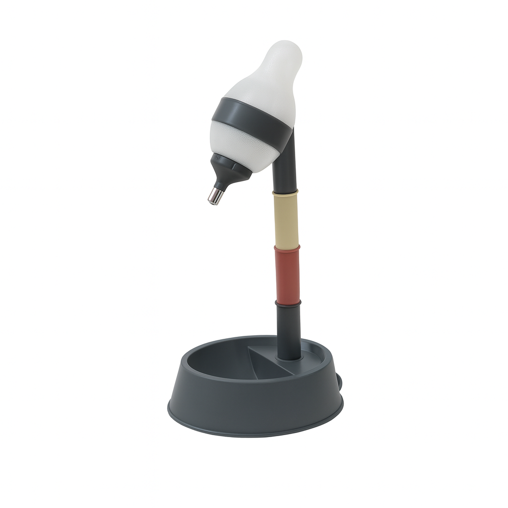 Adjustable Stainless Steel No-Spill Pet Water & Food Dispenser – Height Adjustable Dual Bowl for Dogs & Cats