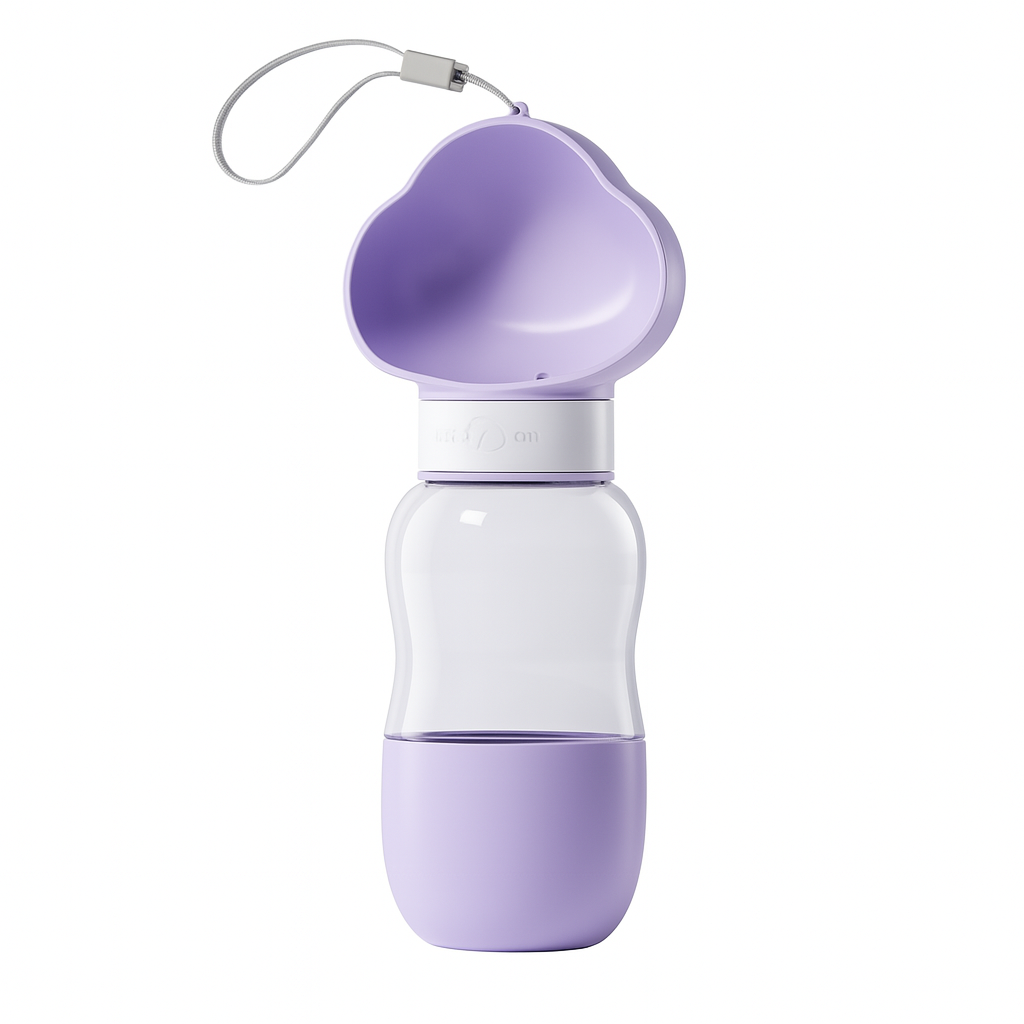 Cloud Shape Portable Leak‑Proof Water Bottle – BPA‑Free Travel Dispenser for Dogs