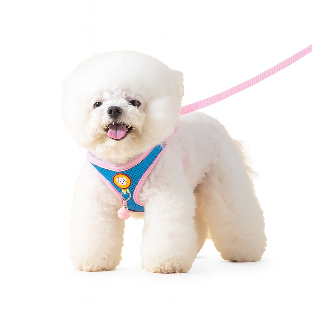 No-Pull Cooling Dog Harness – Breathable Mesh, Escape-Proof for Small to Medium Dogs