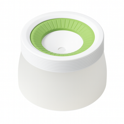 No-Spill Floating Water Bowl – BPA-Free Plastic Spill-Proof Pet Waterer for Cats & Small Dogs