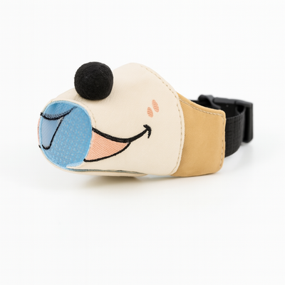 Adjustable Anti-Bite Dog Muzzle – Soft Oxford Cloth, Breathable Safety Mask for Small to Large Dogs