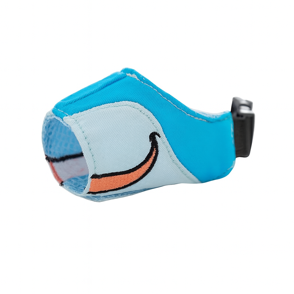 Adjustable Anti-Bite Dog Muzzle – Soft Oxford Cloth, Breathable Safety Mask for Small to Large Dogs