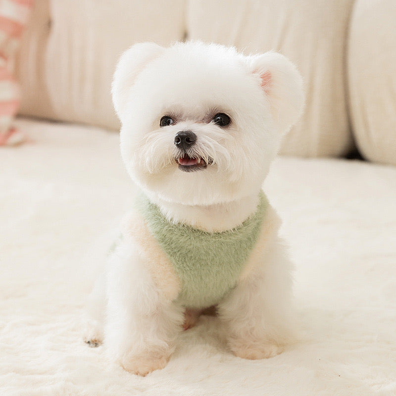 Orly Pink Baby Face Fleece Vest – Plush Warmth, Cute Style for Small Dogs & Cats