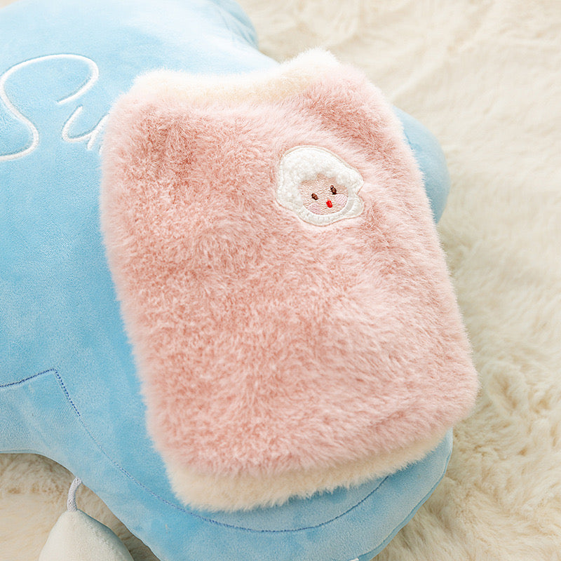 Orly Pink Baby Face Fleece Vest – Plush Warmth, Cute Style for Small Dogs & Cats