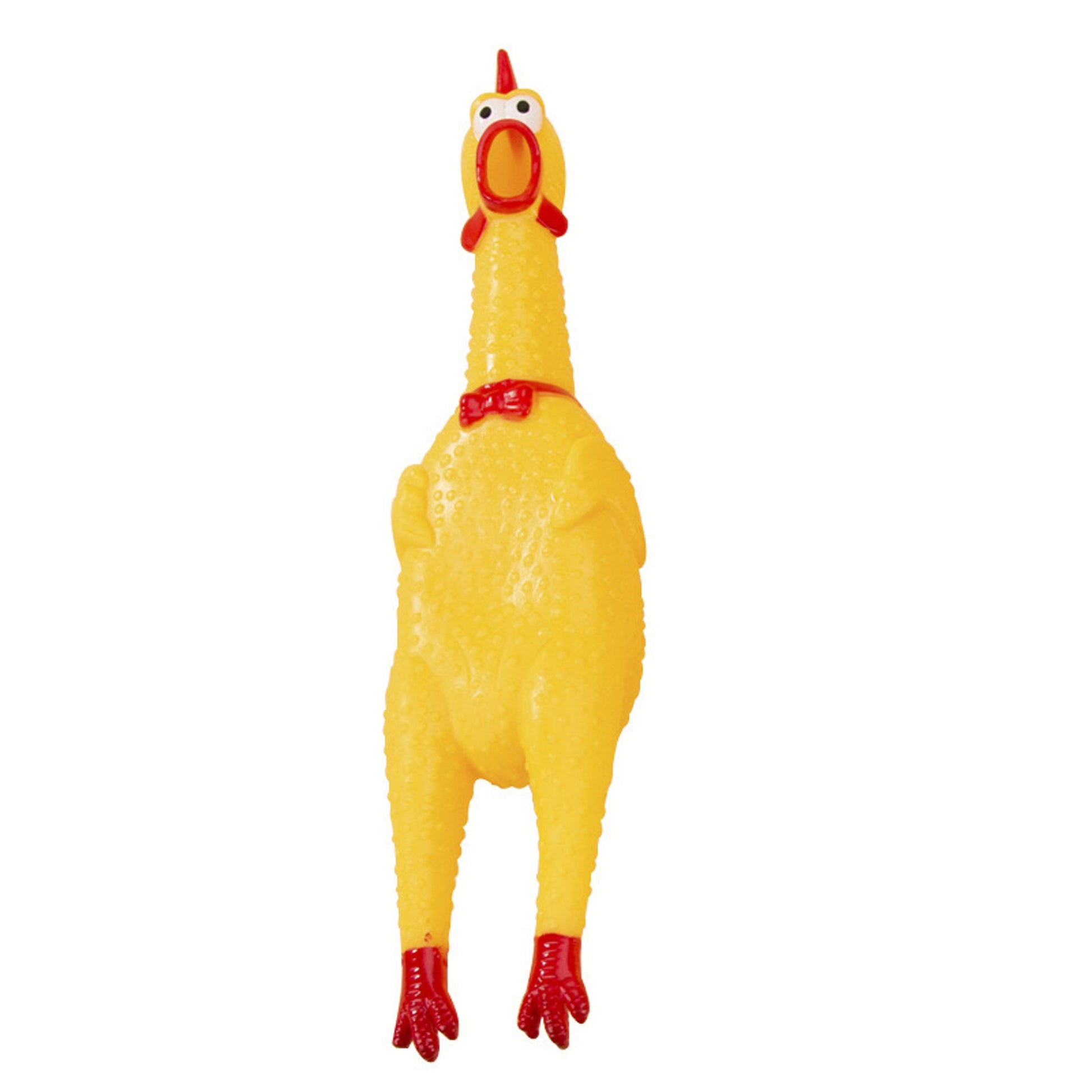 Squeaky Chicken Dog Toy – Durable Latex, Interactive Sound & Chew Toy for Dogs