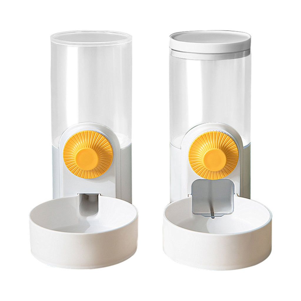 Auto-Refill Hanging Pet Feeder & Water Dispenser – BPA-Free Plastic, Dual Function, Dogs & Cats