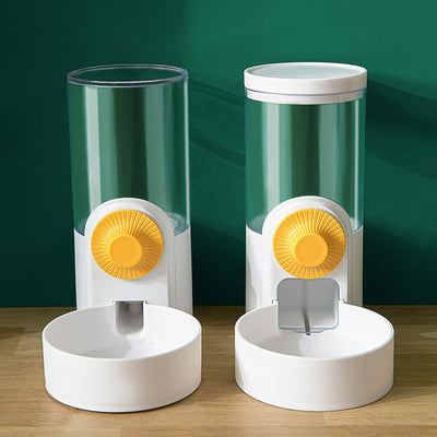 Auto-Refill Hanging Pet Feeder & Water Dispenser – BPA-Free Plastic, Dual Function, Dogs & Cats