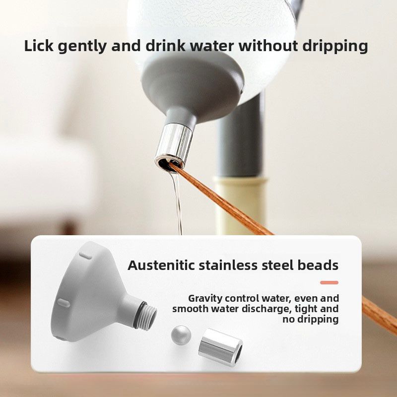 Adjustable Stainless Steel No-Spill Pet Water & Food Dispenser – Height Adjustable Dual Bowl for Dogs & Cats